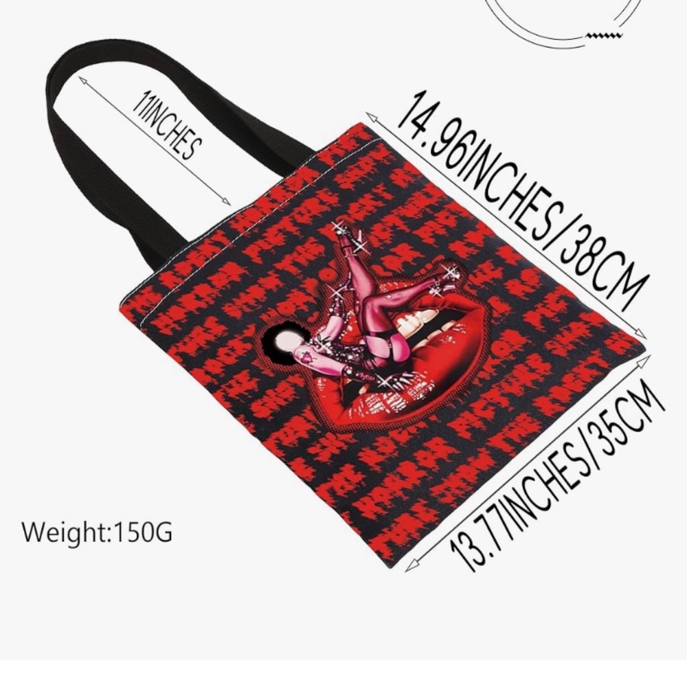 Graphic HORROR Tote Bag NWT 🏷 - Picture 3 of 3